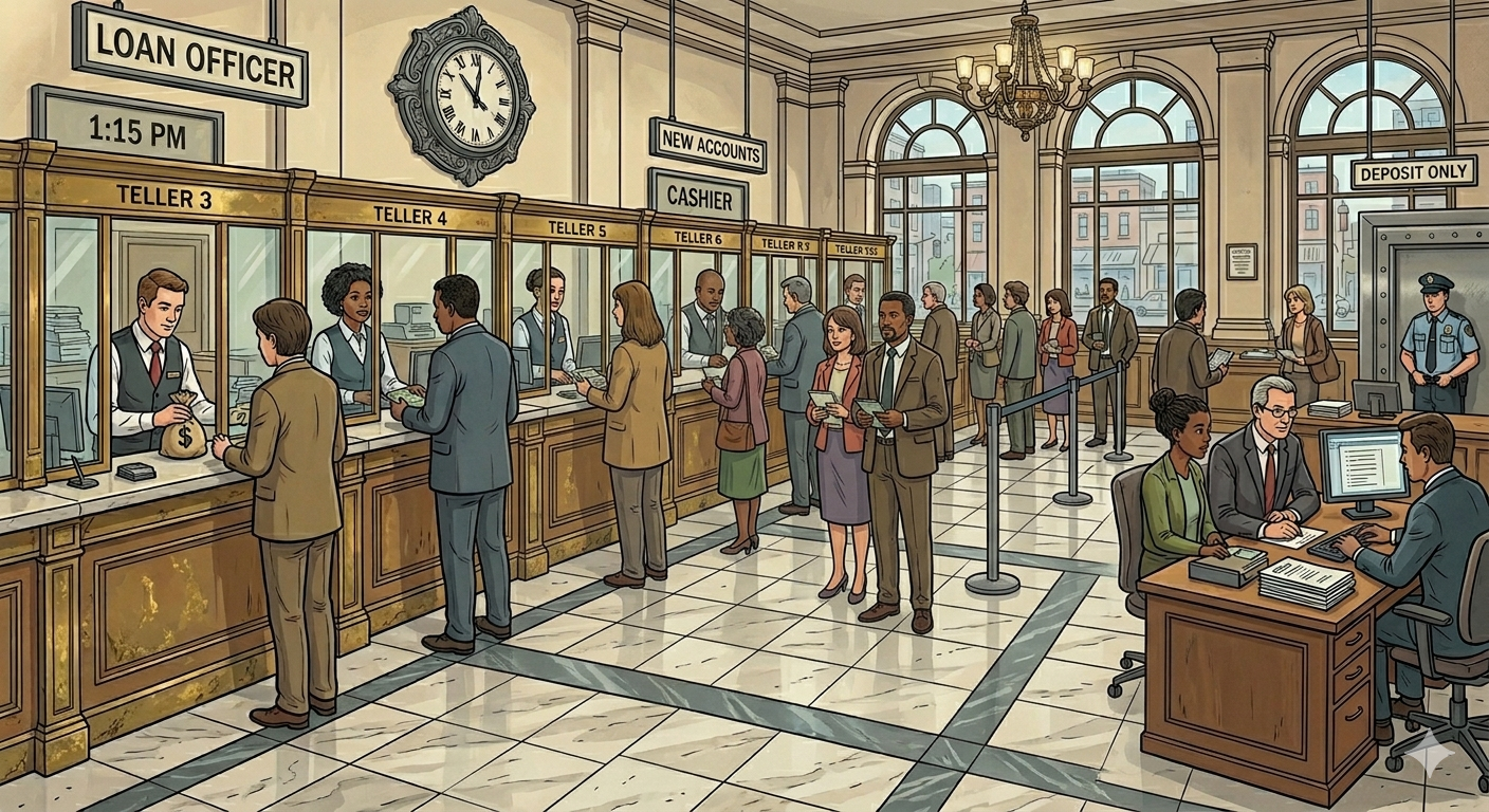 Bank Interior