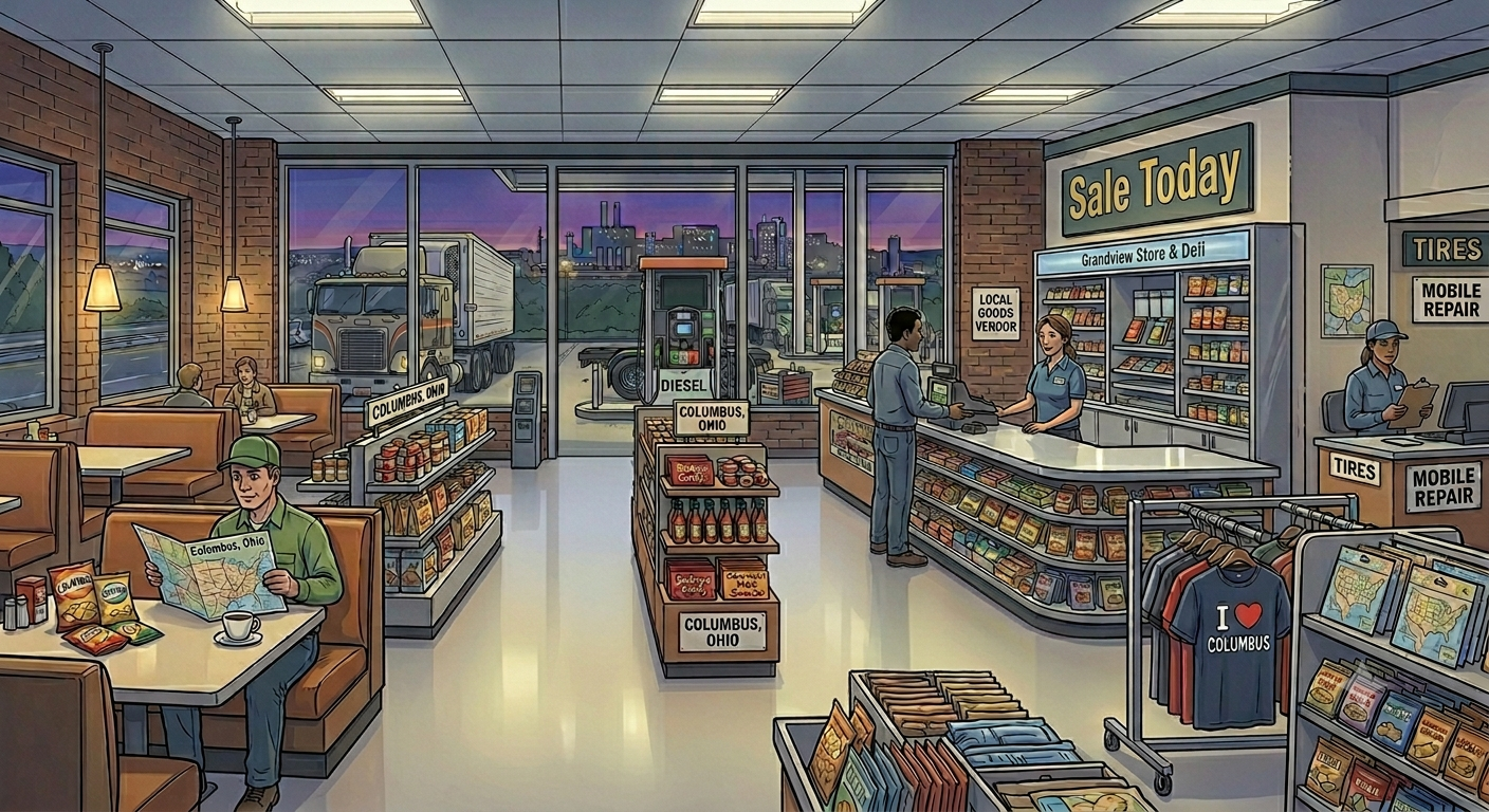 Truck Stop Interior
